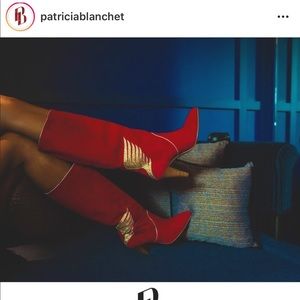 Patricia Blanchet suede boots